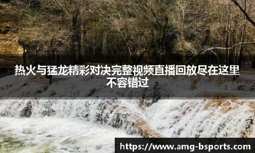 热火与猛龙精彩对决完整视频直播回放尽在这里不容错过
